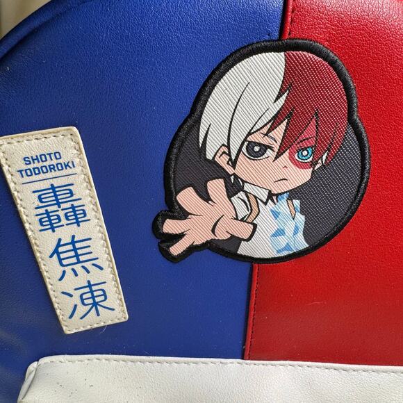 My Hero Academia Shoto Todoroki Fire & Ice Mini Backpack - Picture 6 of 11